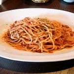 La Notte Bianca - パスタランチ(1,000円)の挽肉とハーブ(トマトソース)パスタ