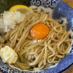 煮干しそば 虎愼 - 【期間限定】卵まぜ麺　マヨネーズ