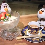 sosogu - 高瀬のほうじ茶のパンナコッタ550円＆エスプレッソ330円