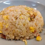 丸吉飯店 - 炒飯(少な目) 850円(税込)(2024年1月31日撮影)
