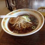 餃子の王将 - セットのラーメン