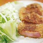 居酒屋あきねい - ハムカツ400円