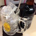 鉄飯碗餃子本舗 - 131228 ホッピーセット黒