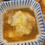 大衆居酒屋　末廣屋 - 牡蠣酢　柚子がアクセントで良い