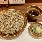 そば割烹 風庵 - 〆のざるそば 800円