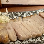 そば割烹 風庵 - 富山ポークの西京焼き 1,000円