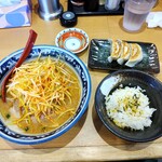 めん丸 - 料理写真:Bセット＋辛ネギトッピング