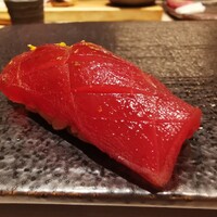 新橋 天鮨 - 赤身漬け