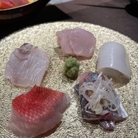 鮨 加喜田 - お刺身盛り合わせ