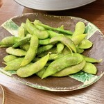 もつ鍋ながまさ - 茶豆の枝豆