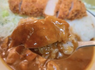 とんかつ檍のカレー屋 いっぺこっぺ - ロースかつカレー@\1,000円