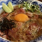 Daichan - 納豆とまぐろの切落し定食（770円）