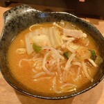 呑み喰い処　福わらひ - 熱々のキムチ雑炊がめっちゃ美味い！