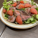 鉄板 上ちゃん - ローストビーフサラダ