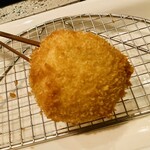 びすとろ串揚げ キチキチ - これが安納芋の串揚げです。