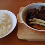 赤沢プールハウスレストラン - 牛バラ肉の赤ワイン煮セット
