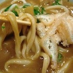 Nagoya Udon - セットのカレーうどん　油揚げが特徴？