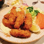 グリルニューコトブキ - カキフライ定食