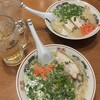 Tonkotsu Yarou Tetsuya - 紅しょうがを入れたとんこつラーメン