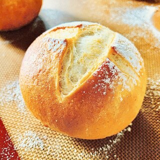 用北海道产小麦粉“梦之力量”制作的面包