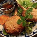 Restaurant RIVE GAUCHE - 鶏つくねのレモングラス串焼き