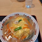 聚香楼 - 天津飯大盛り