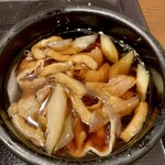 Marugame Seimen - 温かい「豚つけ汁」