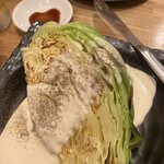 Kaisen Izakaya Aichi - 240131水　大阪　海鮮居酒屋 あいち　キャベツステーキ520円