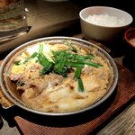 養老乃瀧 - 豚肉とニラの卵とじ