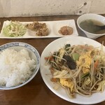 Chukaryou Richi Mmi - 野菜炒め定食￥880