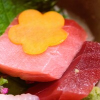 京都祇園 八坂圓堂 大丸東京店 - お造りのマグロ