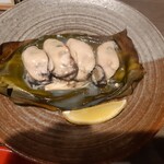 赤穂パークホテル - カキの塩釜焼き