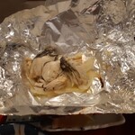 赤穂パークホテル - カキときのこのホイル蒸し
