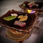 Kyouryouritakeshima Ichigo - 台物（和牛陶板焼き）