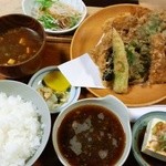 天ぷら天平 - 天プラ定食　1,100円