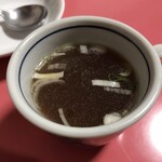 中華レストラン八宝 - スープ。