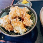 讃岐うどん 伴 - ミニ丼(かしわ天丼）　¥450