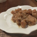 Nyubeibu - 付け合せの肉味噌も美味
