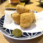 裏なんばサカナエビス - 味染み大根の唐揚げ