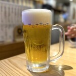Ura Namba Sakana Ebisu - 生ビール