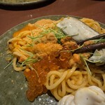 酒肴場 屯 - 雲丹、イクラ