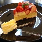 cake & cafe Ecrin - タルトフレーズ480円