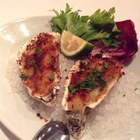 イゾラ ブル - 牡蠣のチーズクリーム焼き