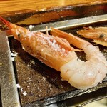 とりくら - 赤海老塩焼き