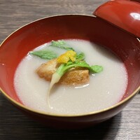 和食しんくろ - 海老芋のすり流し