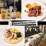 BISTRO SAKABA DOM’S - ビストロとイタリアンの良いとこどりなカジュアルな酒場です！