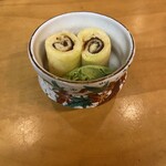 Washoku Dainingu Mihana - へこ焼きと抹茶アイス