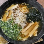 手打ちうどん みやこ - 醤油ラーメン＼(・o・)/!