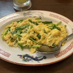 庄や - 町中華のニラ玉