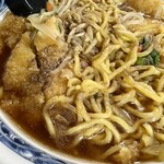 manzokushiyoョkudou - あっさりした醤油スープにキリッと胡椒。